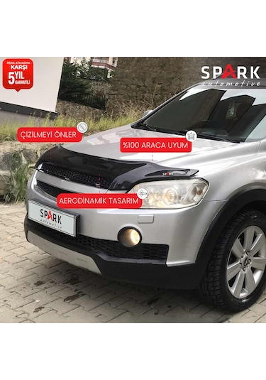 Chevrolet Captiva 2006-2012 Yıl Aralığı Uyumlu Kaput Rüzgarlığı 3mm