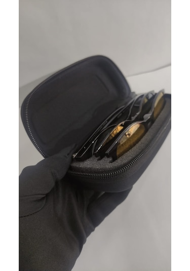 Target 3 Bölmeli Klipsli Gözlük Kutusu