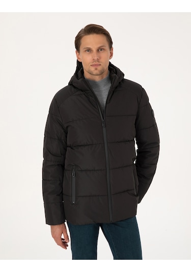 Pierre Cardin Erkek Siyah Mont 50313923-vr046