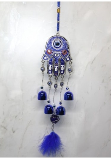 Metal Nazar Boncuğu Çan Model 18