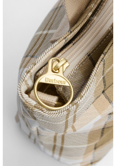 Barbour Maisy Tartan Omuz Çantası Be32 Safari Tartan Bej