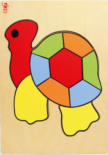 Kaplumbağa Ahşap Puzzle