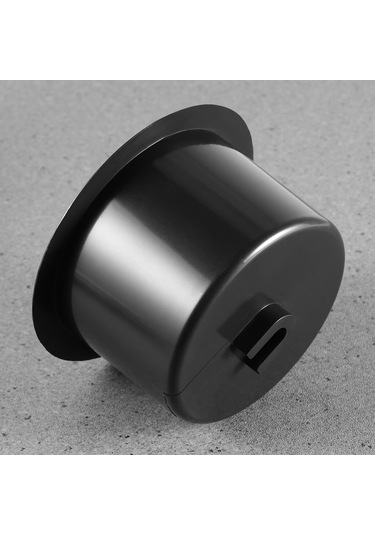 Qingmipy Siyah Plastik Taşınabilir Bardak Tutucu - Sandalye, Koltuk, Araç Ve Masa İçin 2'li Set