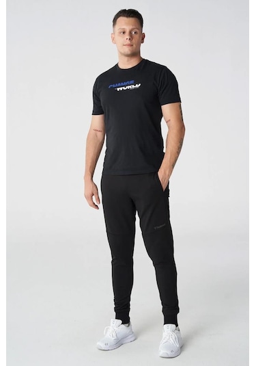 Hummel Hmlyıssa 931902-2001 Siyah Erkek Eşofman Altı Siyah