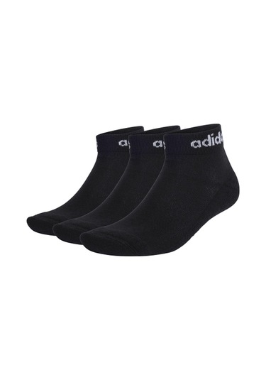 Adidas Ic1305 T Lin Ankle 3p Unisex Spor Çorap Renkli Çok Renkli