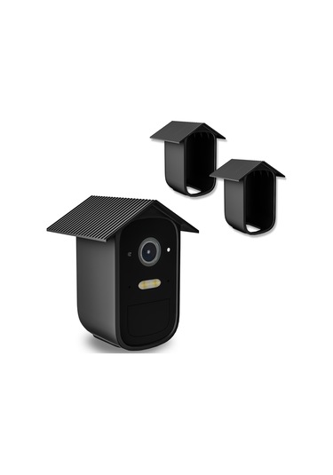 Eufycam Serisi Çizilmez Kamera Koruyucu Kapak Için Siyah