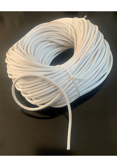 Tusem Beyaz Sineklik Fitili 20 Metre 5 Mm