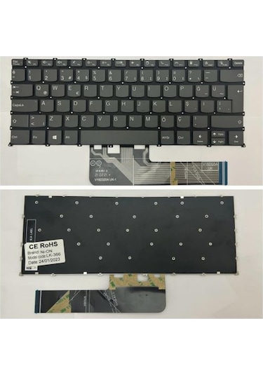 Nion Lenovo Flex 5-14ıtl05 Uyumlu Notebook Klavye Siyah Işıksız Tr