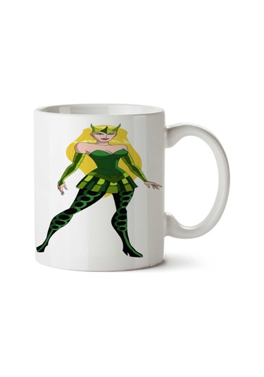 Enchantress-transparent İki Tarafı Baskılı Kupa Bardak Çok Renkli