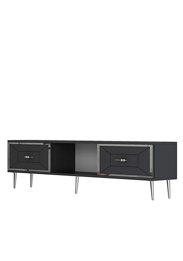 Arnoct Tv Sehpası Antrasit-gümüş