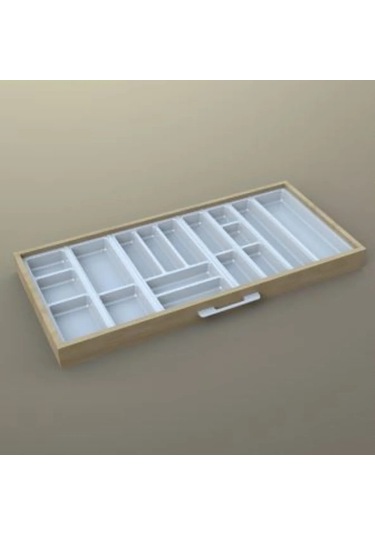 Mutfak Çekmece Içi Kaşıklık Beyaz 104 Cm x 48 Cm