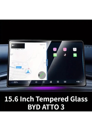 Honeybeeshop Byd Atto 3 32 51 Cm Ekran Koruyucu 9h Sert Cam Çizilmeye Dayanıklı