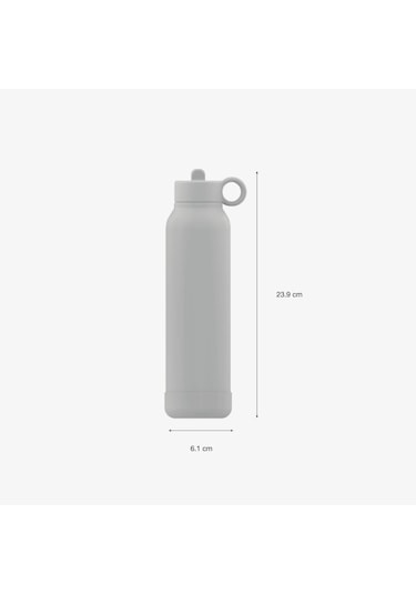 Citron 3 Katmanlı Paslanmaz Çelik Termos Seti 500 Ml - Vehicles Beyaz