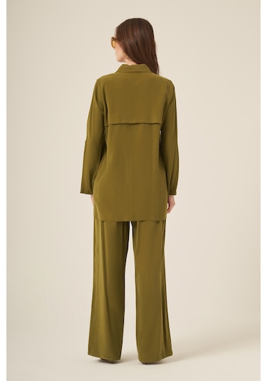 Ftz Women Kadın Benetti Taşli Takım Olive 31287 Olive
