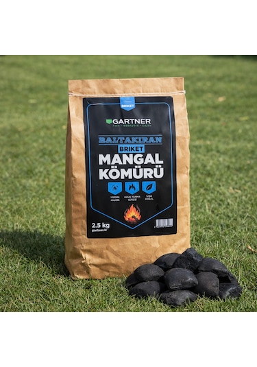Gartner Baltakıran Briket Mangal Kömürü - 2.5 Kg