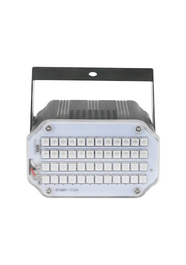 Reedark 48 Ledli Mini Stroboskop Işığı - Rgb Renkli, Kumandalı, Otomatik/ses Aktifli, Ktv/bar/parti İçin Alüminyum Kasa, Avrupa Şarjı Diğer
