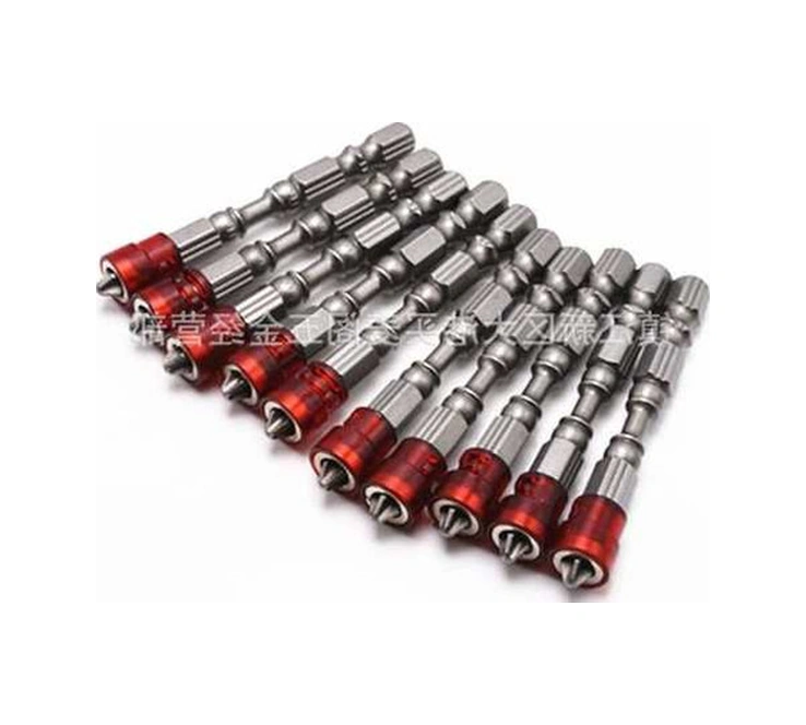 Tongxida 5 Adet Renkli Manyetik Ph2 Kelepçe Ucu - 65mm - Kolay Montajlı Uçlar