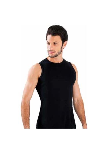 6 Lı Paket Hmd Ribana Erkek Sıfır Kol Fanila Atlet Renkli 512