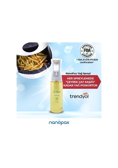 Yağ Spreyi - 300ml Pet Şişe Plastik 1 adet