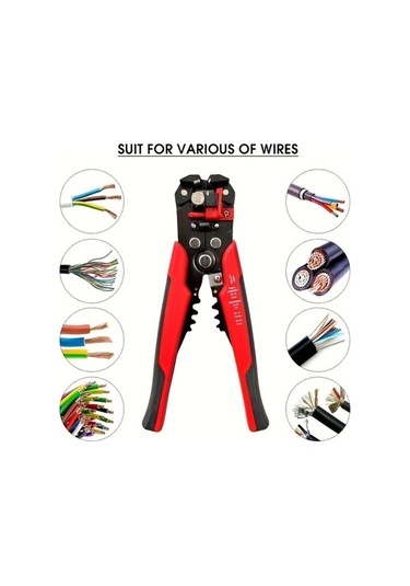 Fastbuy Heavy Duty Otoomatik Tel Soyucu 24 10 Awg 0 2 6mm² Anti Kaygı Tutamak