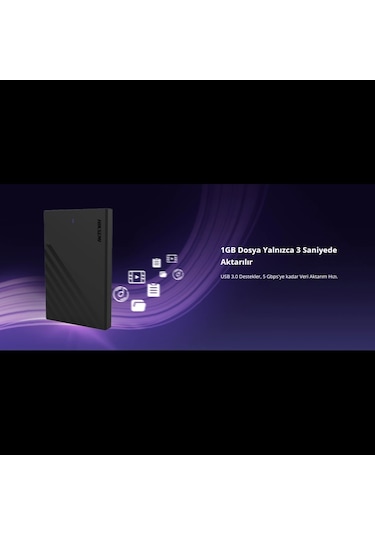 Hıksemı Mhb201, 512gb, 2.5", Usb 3.0, 5gbps, Taşınabilir Harici Ssd