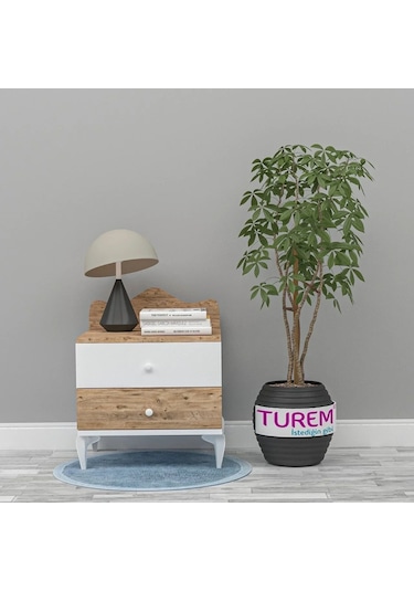 Lux Komodin Mdf Antrasit