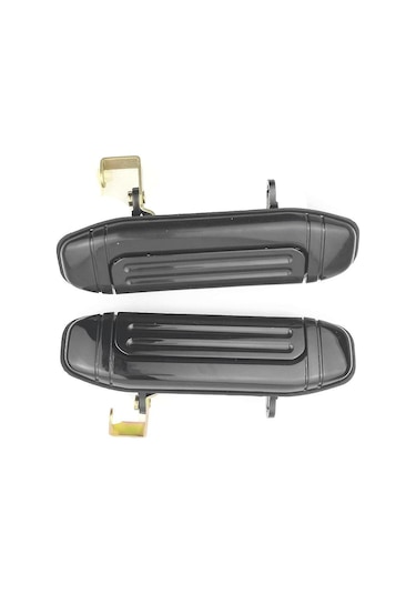 Mufunye Mitsubishi Pajero V46 V31 V32 V33 1992-2000 Dış Kapı Kolu, Abs + Metal, Sert Ve Dayanıklı, Ön/arka/sol/sağ Uyumlu, Siyah Renk