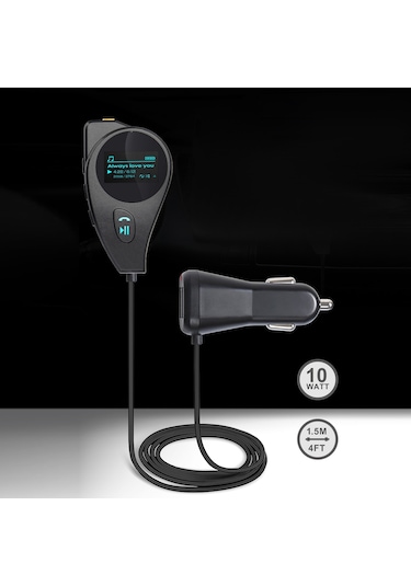 Suntek Bluetooth Mp3 Çalar Çift Usb Ahizesiz Arama Stereo Ses