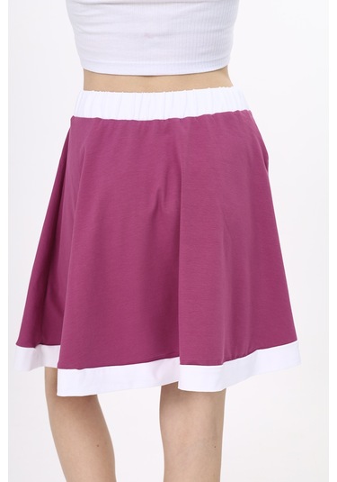 Toontoy Kız Çocuk Etek Mürdüm