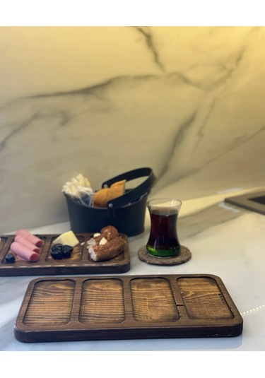 Sunum Tabağı Kahvaltılık Dekoratif