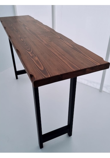 Bintaşmobilya Kütük Bar Masası 200X50.Cm
