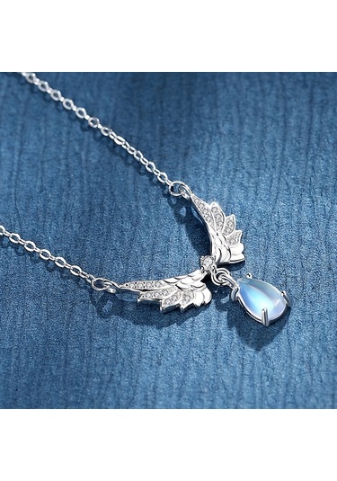 Aytaşı Dekor Melek Kanatları Kolye Gümüş