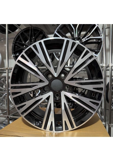 16 İnç 5x120 Mapavri Transporter Carevelle Siyah Jant 4 Adet