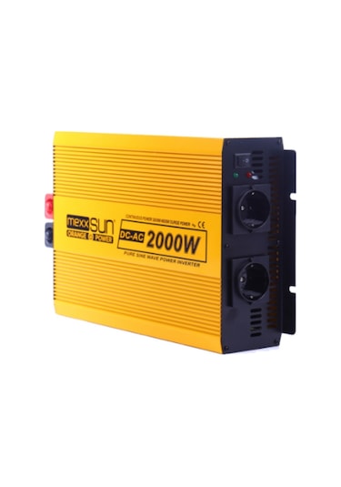Mexxsun 12V Volt 2000W Watt Tam Sinüs 220 Çevirici İnverter