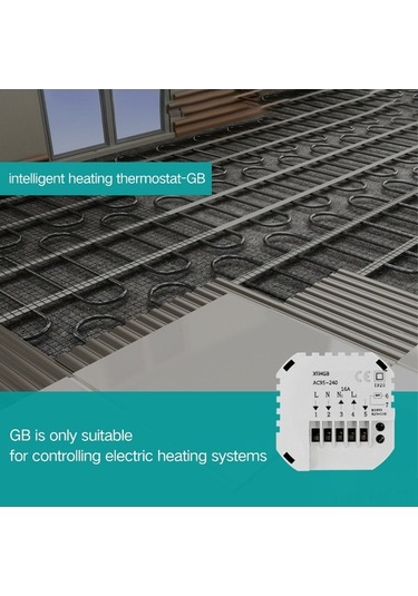 Pazly Oda Ve Zemin Isıtma Termostatı - Hassas Sıcaklık Kontrolü İle Konfor Sağlar