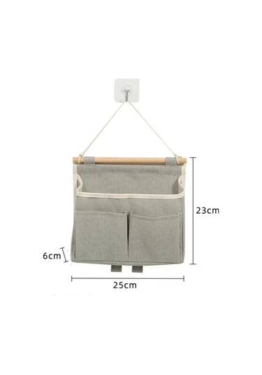 Dancemonkey Lichen Duvar Kapı Asılan Saklama Çantası Su Geçirmez İç Çamaşırı Siyah Ju Siyah