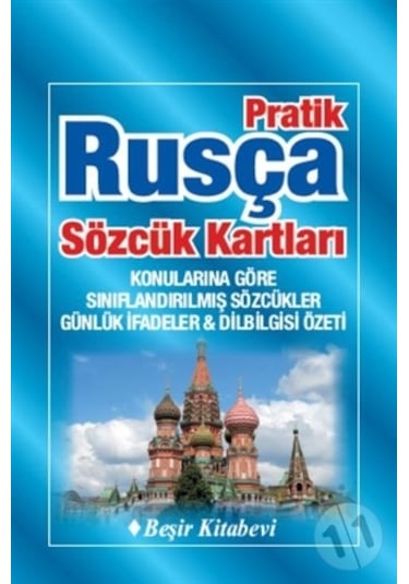 Pratik Rusça Sözcük Kartları- Beşir Kitabevi