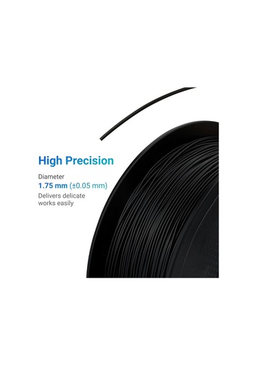 Snapmaker Yüksek Akışlı Tpu95 Filament Siyah 1kg