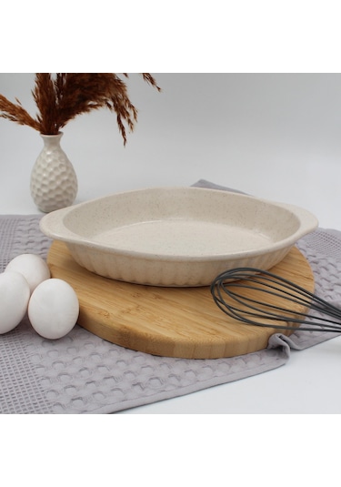 Arna Seramik Fırın Kabı Yanmaz Yapışmaz 33 Cm