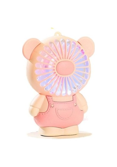 Usb Mini El Fanı - Pembe 4239 Pembe Yok Usb Buharsız 7 Kollu 1.000 Adetten Az