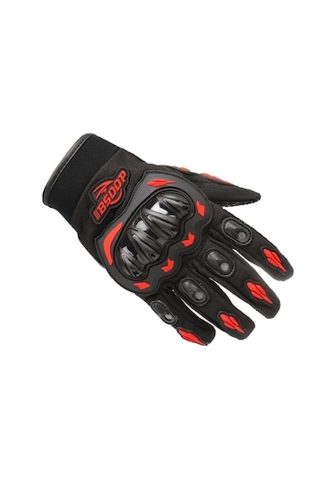 Pazly Tam Parmak Motosiklet Eldiveni Ekran Uyumlu Erkek Modeli Ts - Dayanıklı Ve Konforlu
