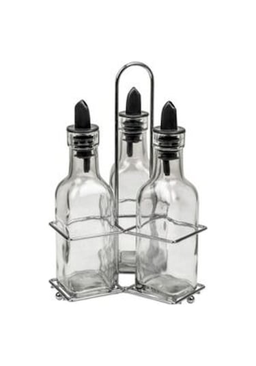 EPİNOX YASEMİN CAM YAĞLIK 3'Lİ SET 200 ML (YYS-03)