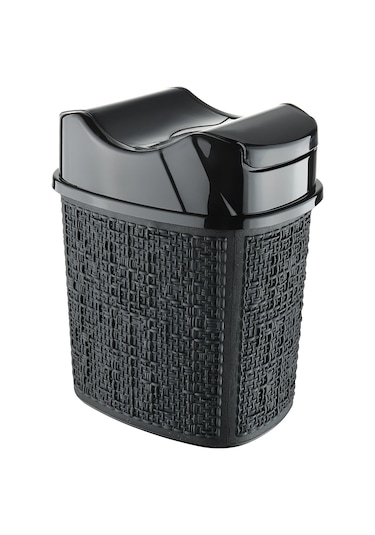 Practical Çöp Kovası 5,5 Lt.-siyah Siyah