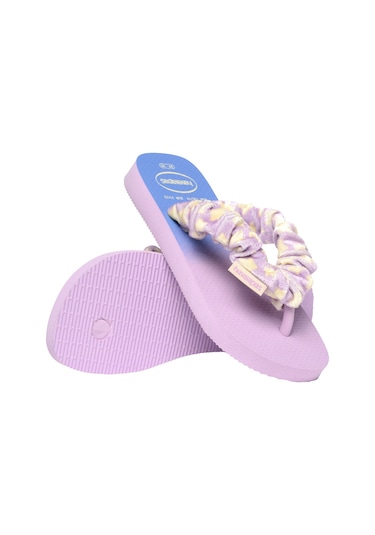 Havaianas Kids Fluffy Plaj Terliği 4149941 Mor