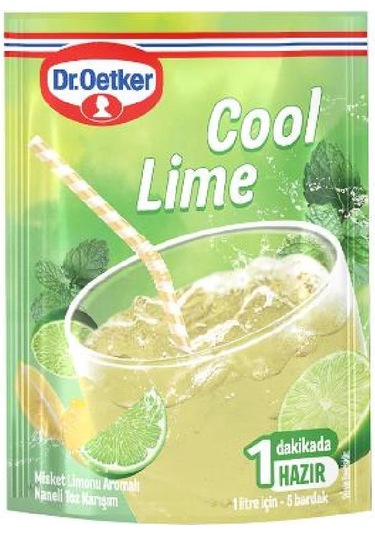Dr. Oetker Cool Lime Toz İçecek 6 x 90 G