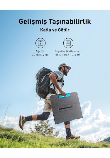 Anker Solix Solar Panel 100w-a2434