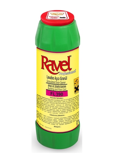 Ravel FL390 Lavabo Açıcı Granül 1 KG