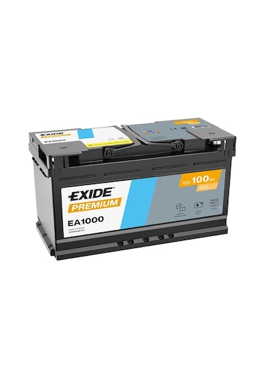 Exıde Ea1000 12v 100ah 900a Premıum Akü Üretim Tarihi:2025