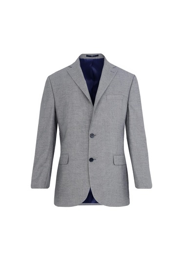 Uki Lacivert Casual Mono Yaka Ceket Lacivert