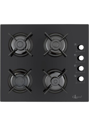 Gl General GLO 205CS Bask 60 CM Cam Ankastre Ocak